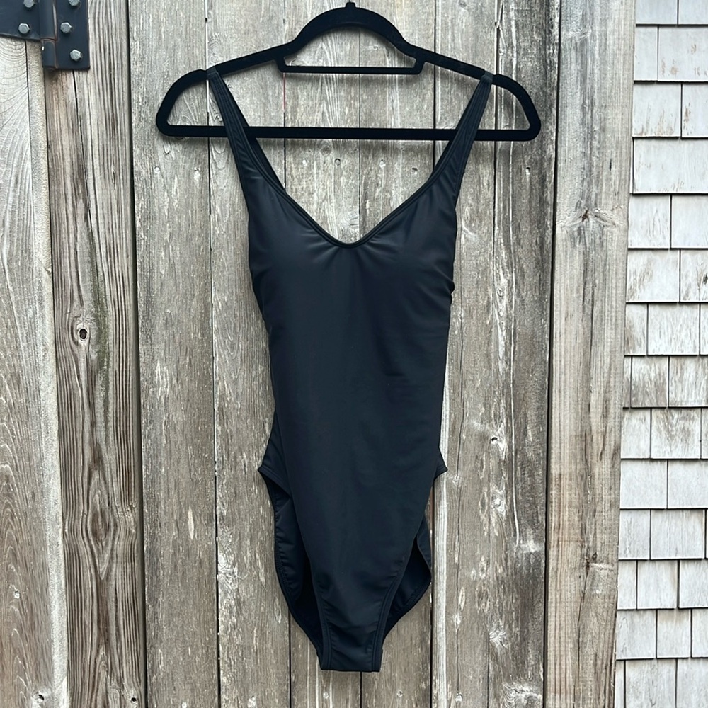 Sunsets Swimwear Convertible Black Padded One-Piece Swimsuit,M,NWT